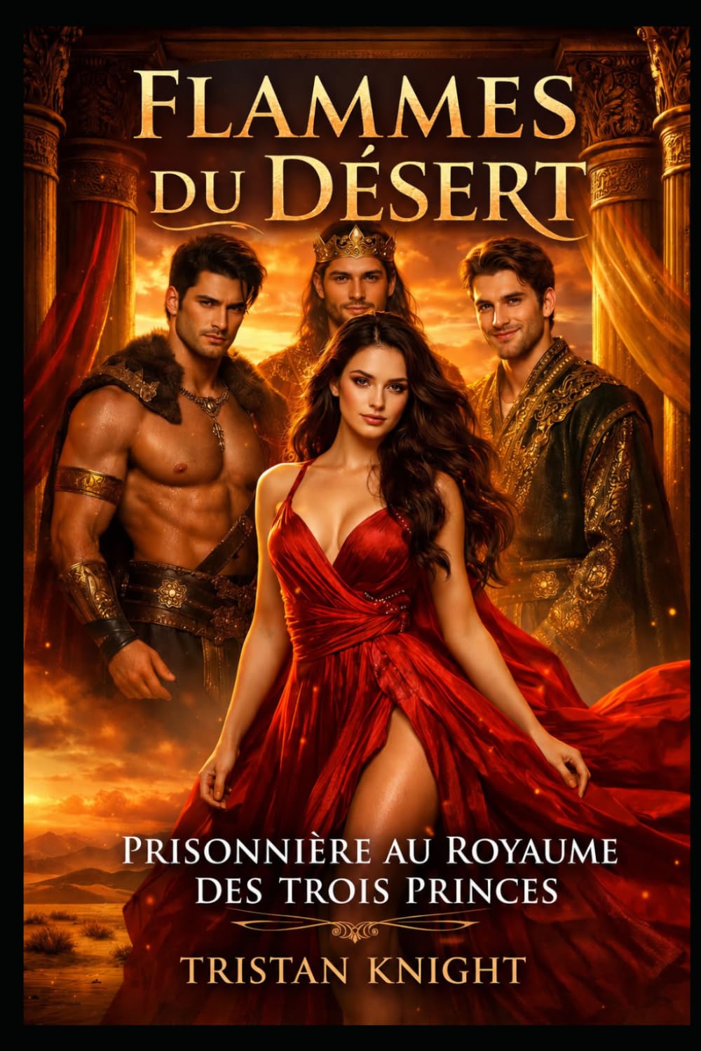 Flammes du désert: Prisonnière au Royaume des Trois Princes