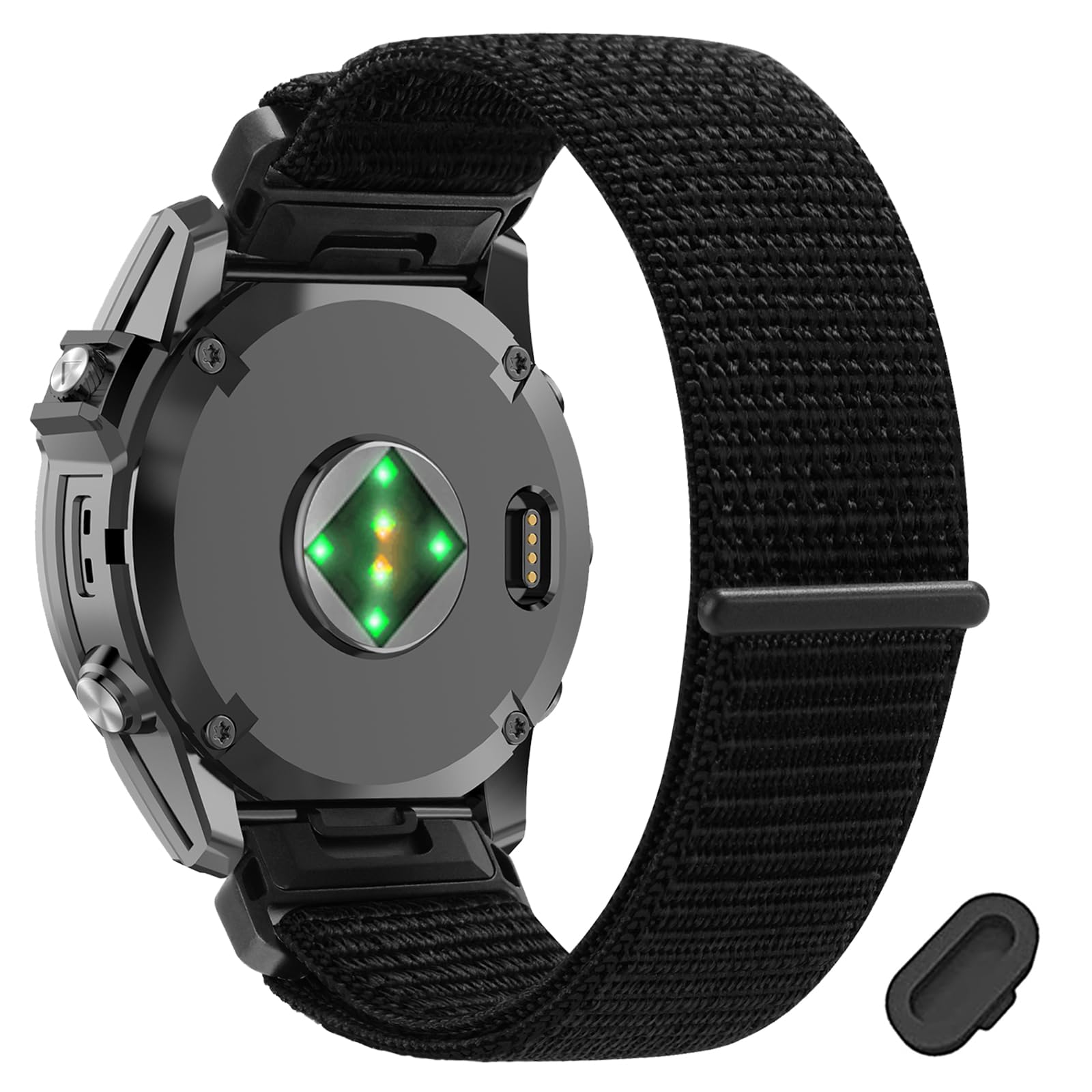 nylonowe paski 22 mm kompatybilne z Garmin Fenix 8 AMOLED, Quatix 8, Tactix 8, Approach S70 47 mm, sportowy pasek Quickfit do Fenix 7 pro/7/6 Pro/6/5 Plus/Forerunner 970/965/Descent G2
