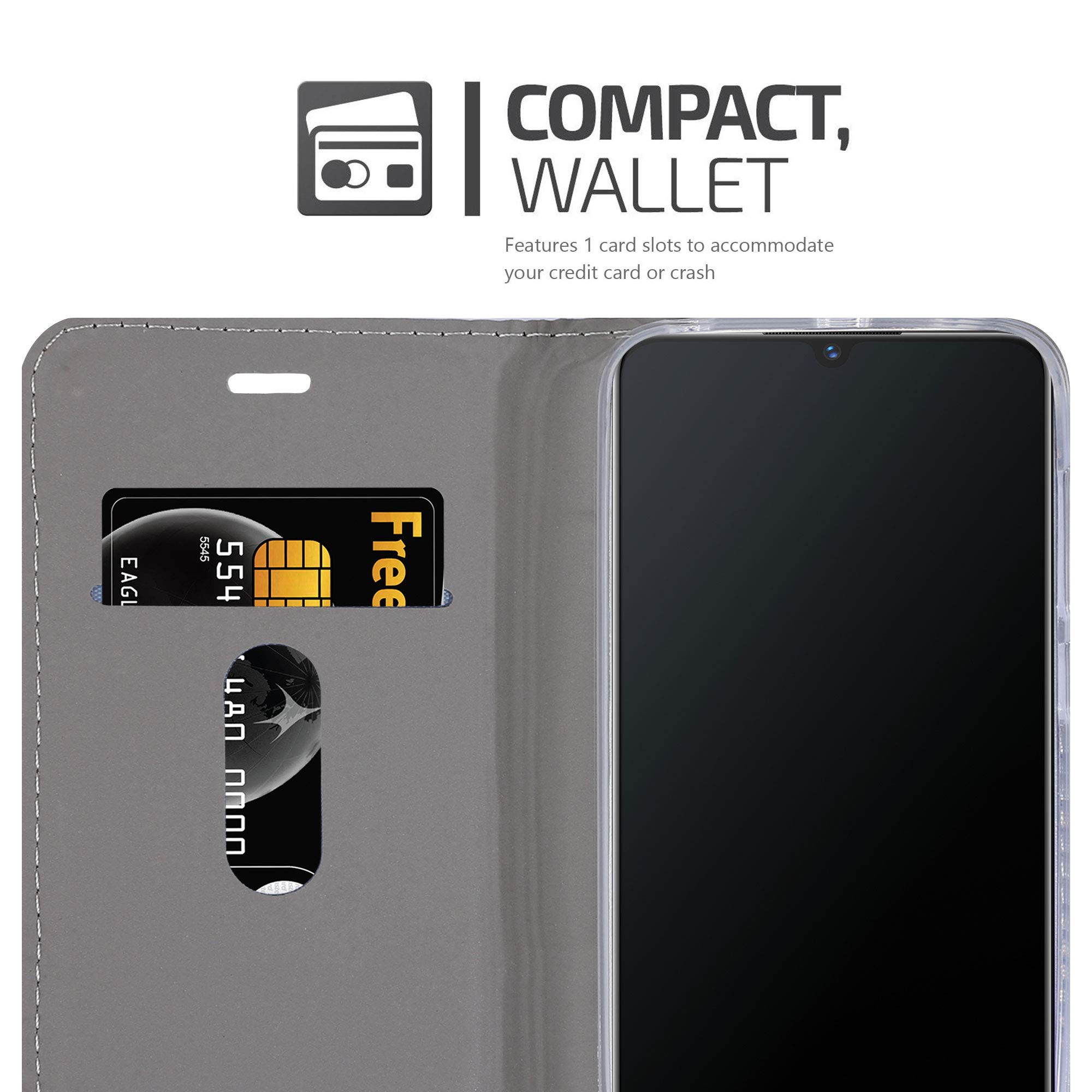 Cadorabo - Custodia Compatibile Con Vivo V11 In Nero Di Notte