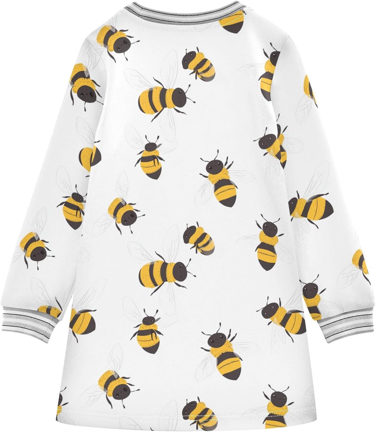Ocean Turtle Girls Dresses Long Sleeve Sweatshirt Dress for Girls Winter Toddler Casual A Line Dresses Size 2-8T