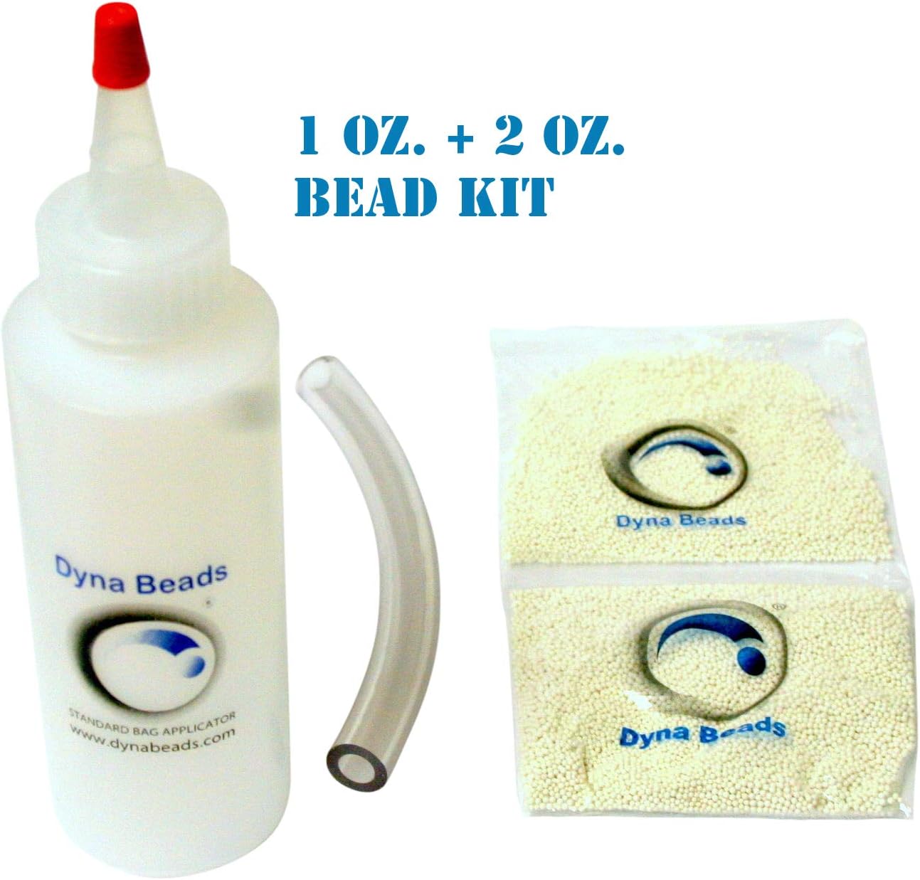 Dyna Beads Motorcycle Tire Balance Kit 1 oz Front, 2 oz Rear
