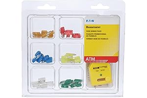 Fuse Tester and Puller: Bussmann Series Assorted ATM Blade Fuse Kit (42 Pieces)