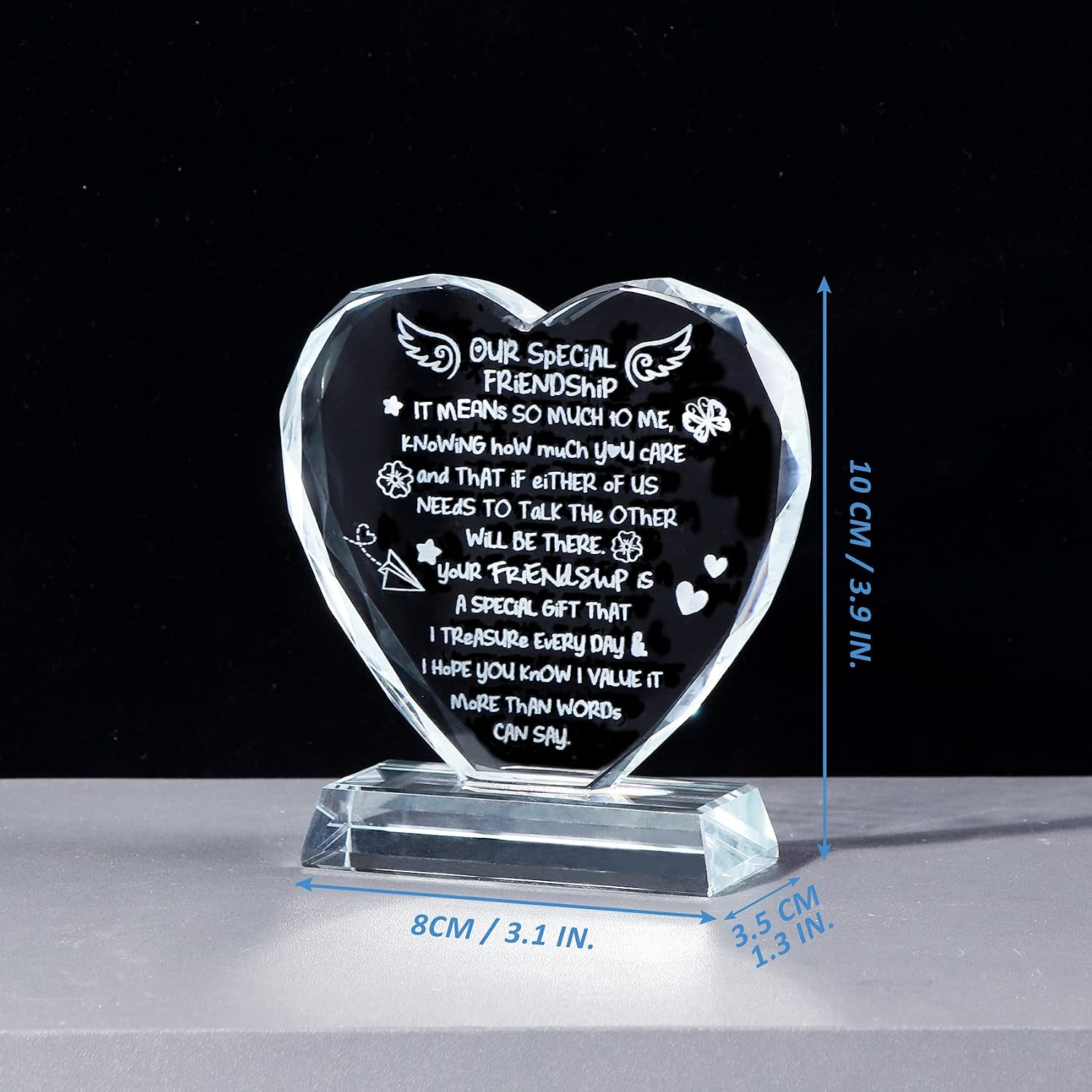 Movdyka Gifts for Friends Women Friendship is Treasure Gifts for Girls on Birthday Christmas - Image 5