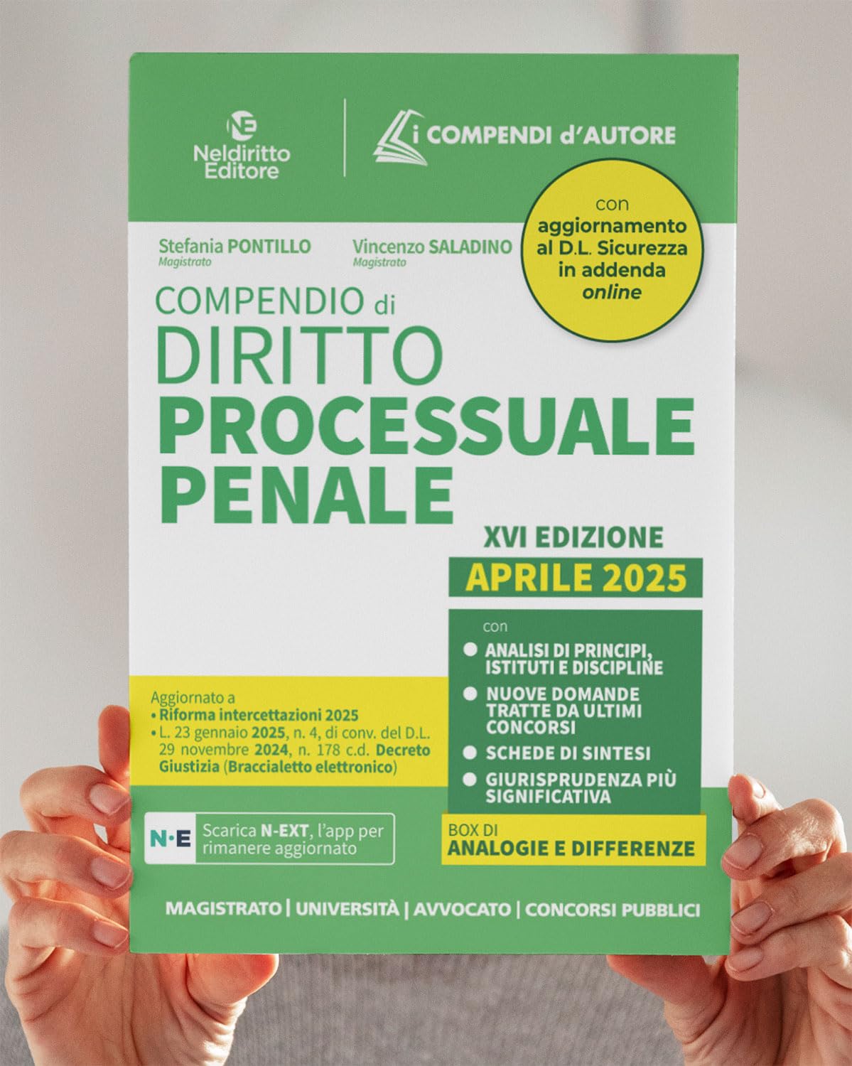 Compendio di procedura penale. Aprile 2025
