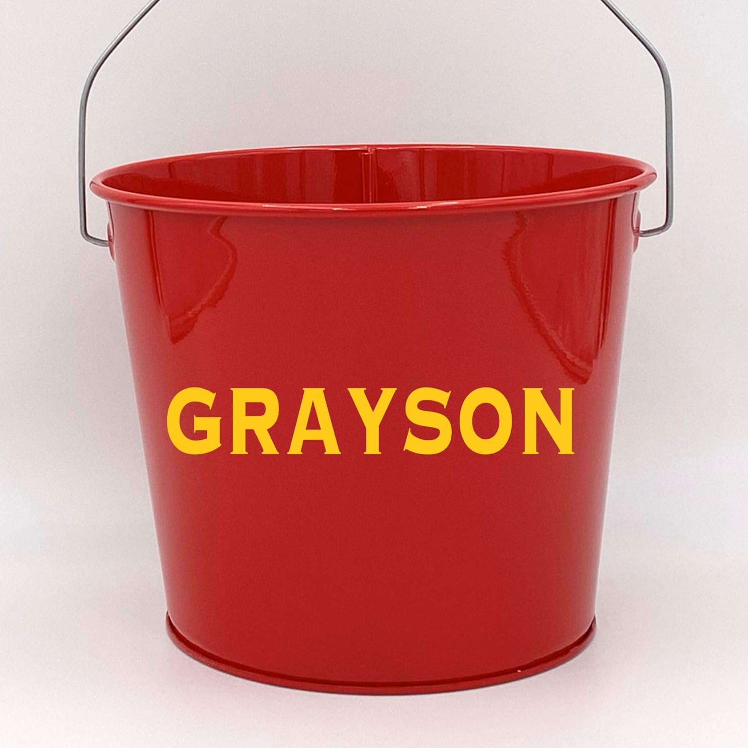 Personalized Name Pail Choose The Color Pail Bucket