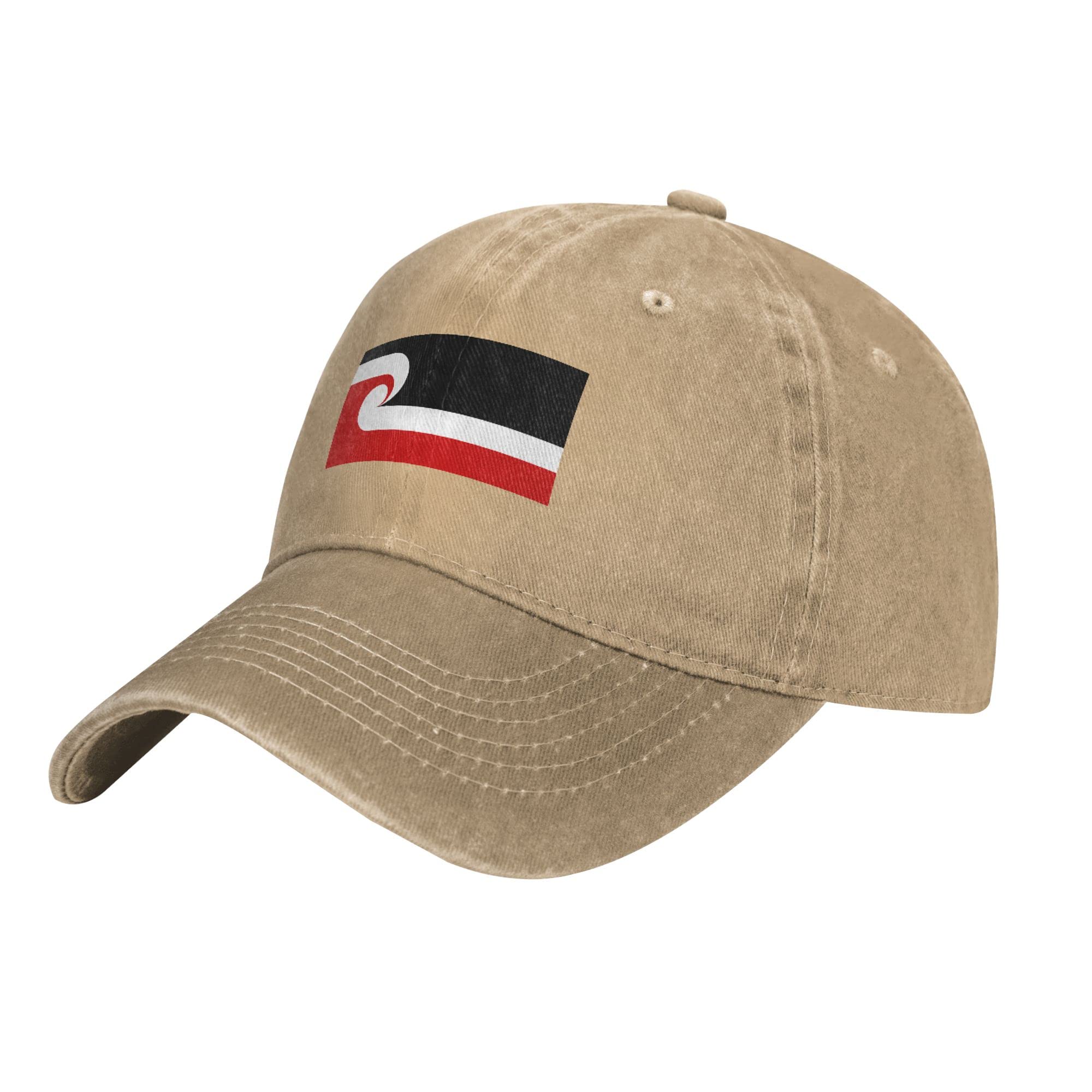 Iubbki Unisex Natural Tino Rangatiratanga Maori Sovereignty Movement Flag Hat Fashion Casquette For Men Women