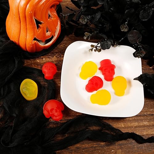 Miniatura 5 de 2 moldes para dulces de Halloween, molde de silicona para dulces de chocolate de Halloween, molde de silicona para calavera, moldes para hornear,