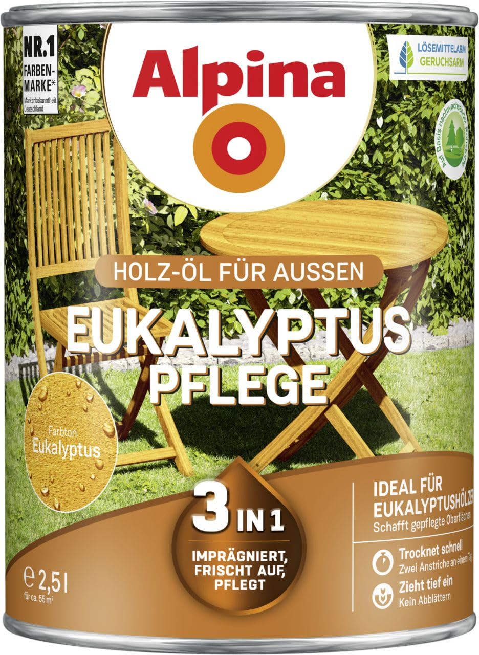 Alpina Eukalyptusöl 2,5L ( Eukalyptus-Pflege) Baumarkt