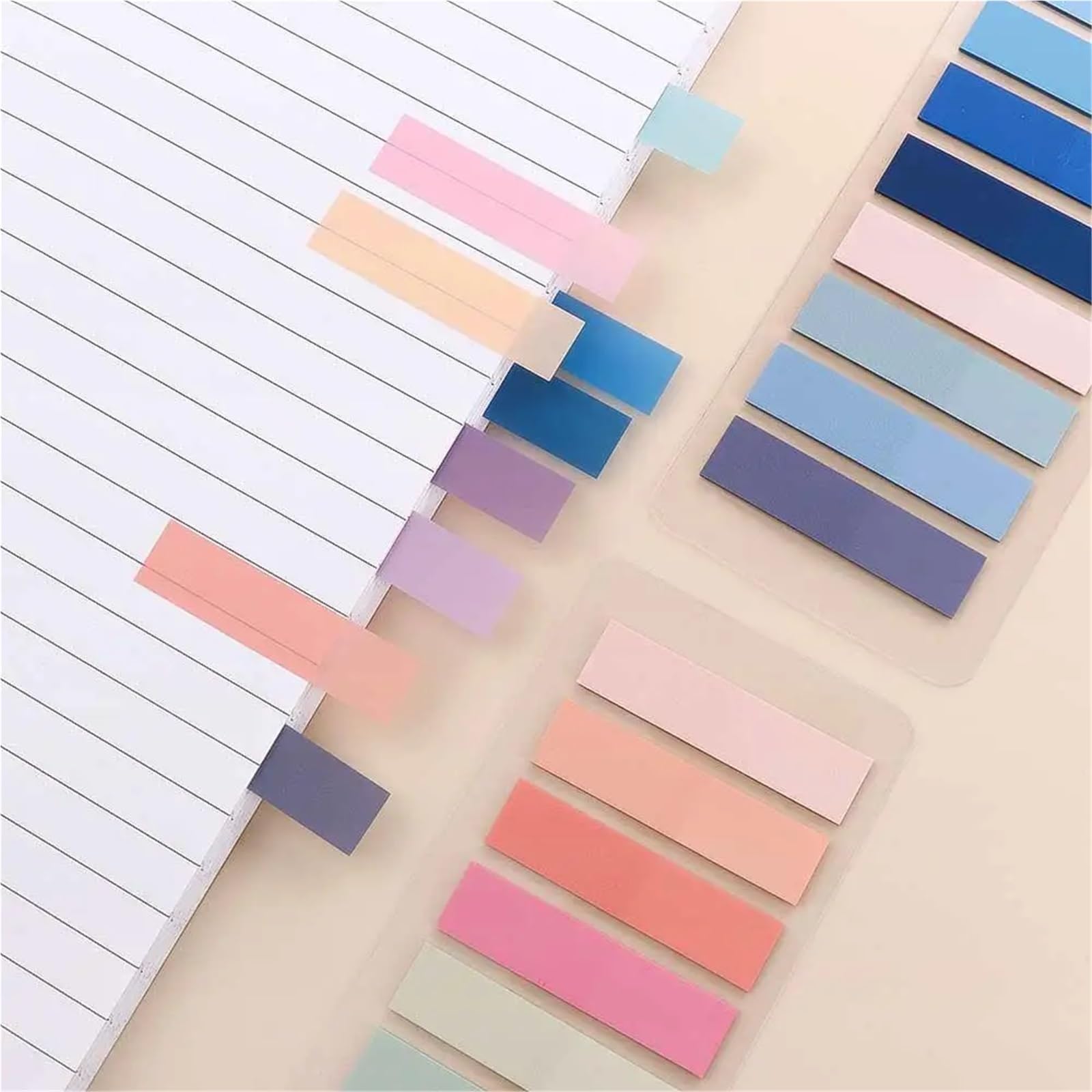 Sticky Notes - 10.000 fogli/50 quaderni, trasparenti, impermeabili, colore: viola