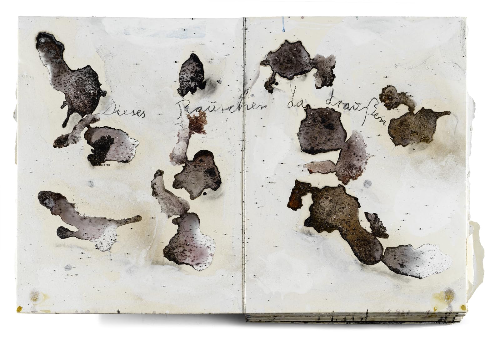 Unter einem Zuckerhimmel: Balladen und Gedichte. Illustriert von Anselm Kiefer