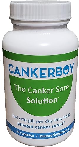 Cankerboy Solución para úlceras bucales | Botellas de 60 unidades