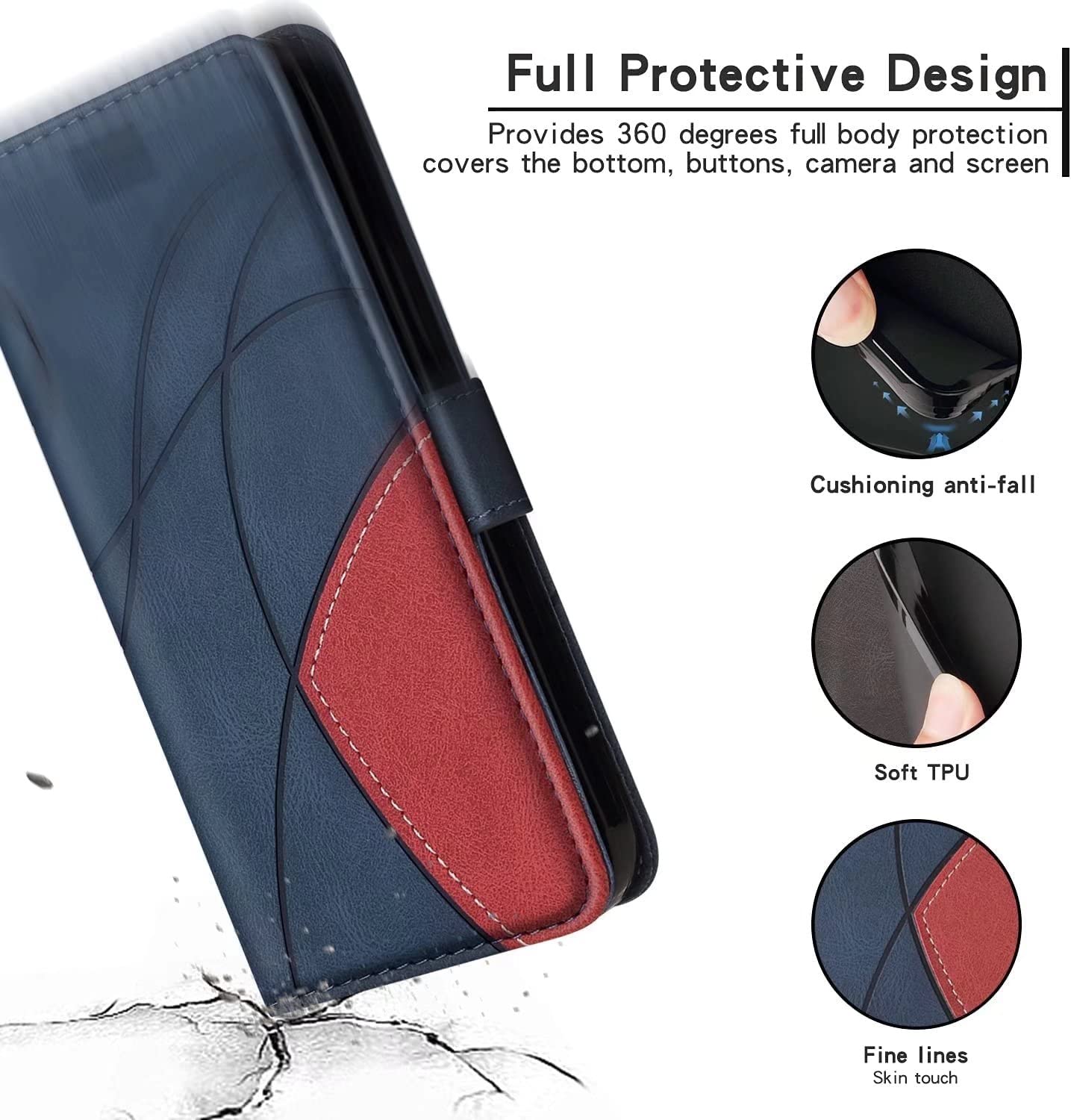 Asuwish Cover Per Sony Xperia 5 III Con Pellicola Vetro Temperato - Foto 8