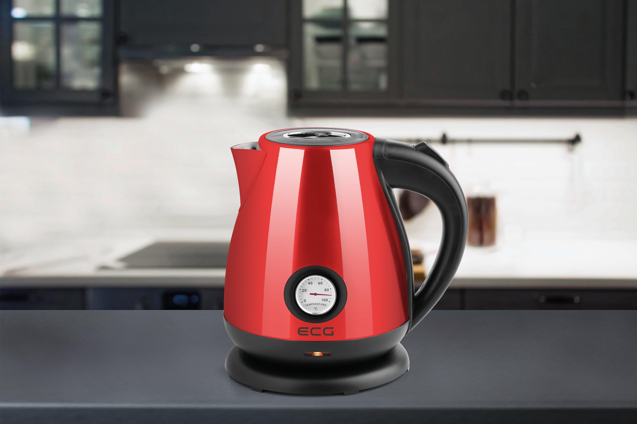 ECG RK 1705 Metallico Rosso, 2200 W, 1,7 l
