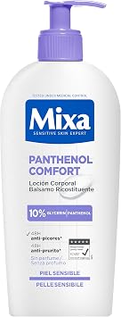 Mixa Panthenol Body Lotion XXL, Itch-Relieving and Soothing Balm, with Panthenol and Vegetable Glycerine, for Sensitive, Sensitive Skin, Reduces Itching, Mixa Panthenol Comfort, 400 ml