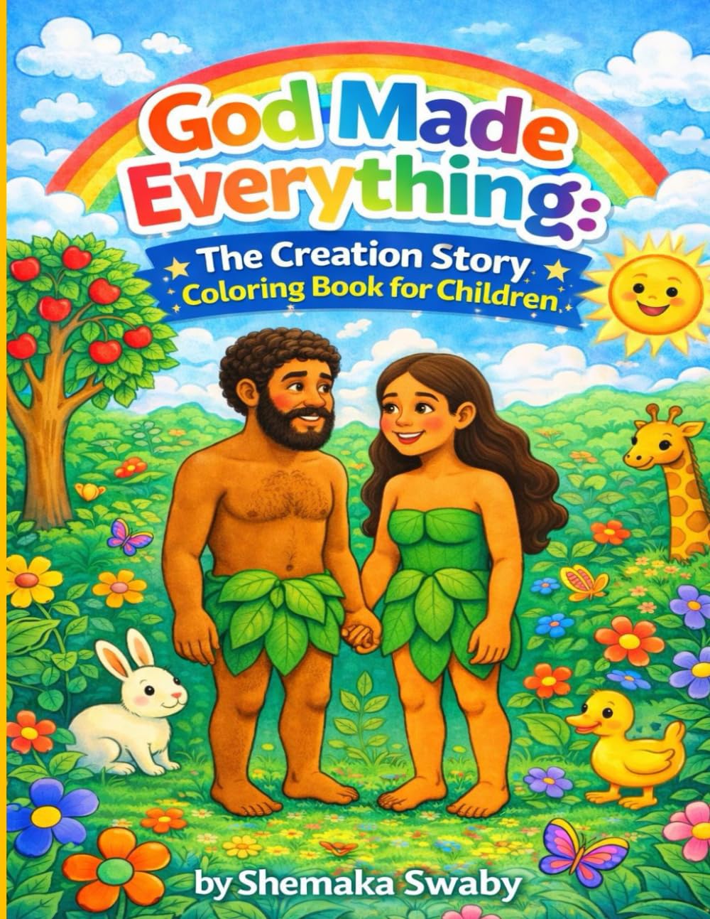 God Made Everything: The Creation Story Coloring Book