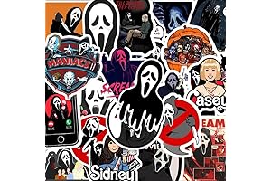 Halloween Scream Sticker 20-Pack