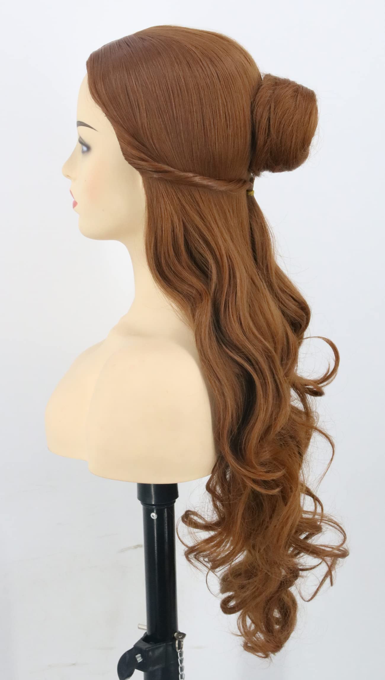 Acheter MISS WIG Perruque longue et lisse avec frange émoussée pour