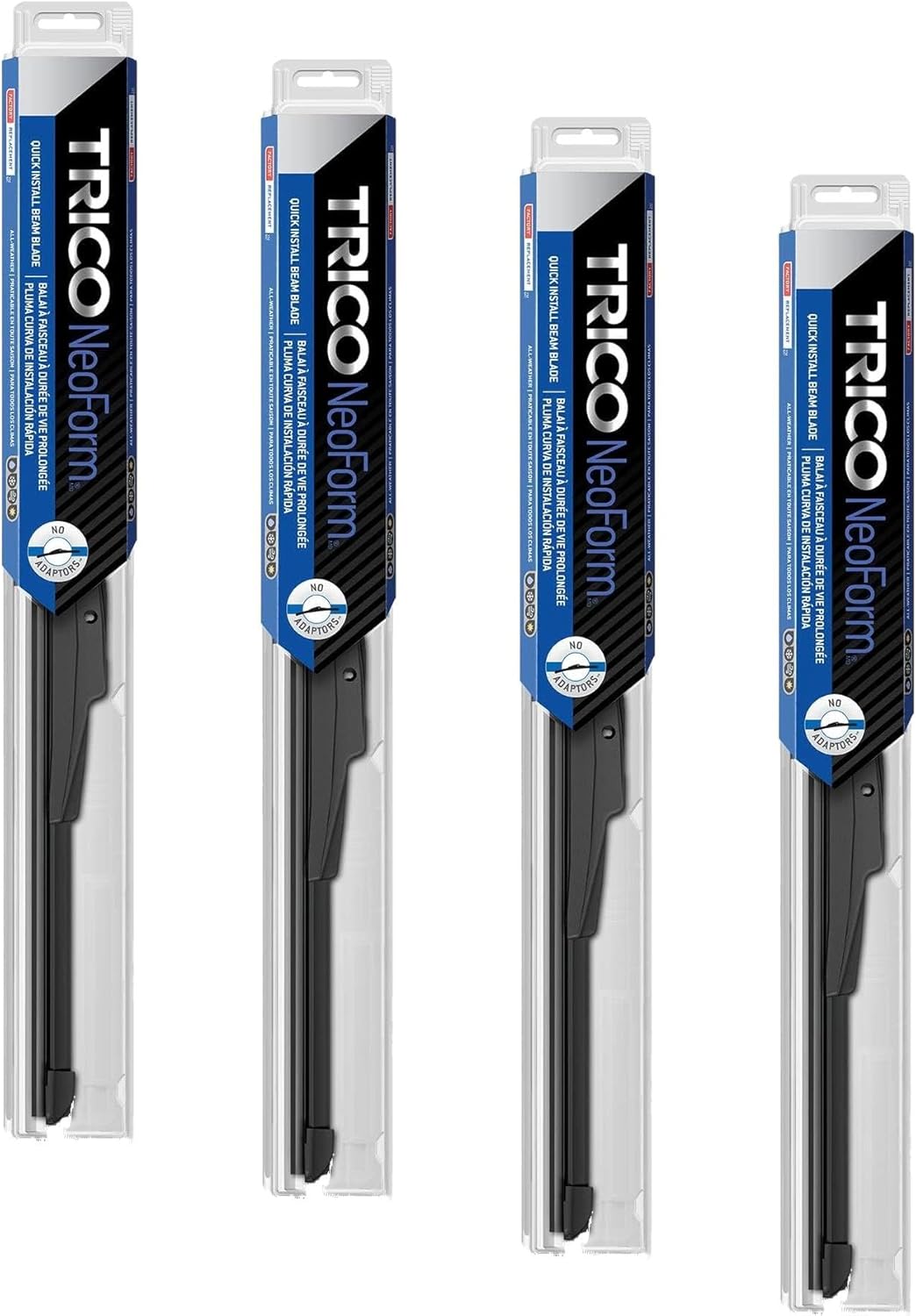 TRICO NeoForm 16-200 Wiper Blade with Teflon - 20" (Pack of 4)