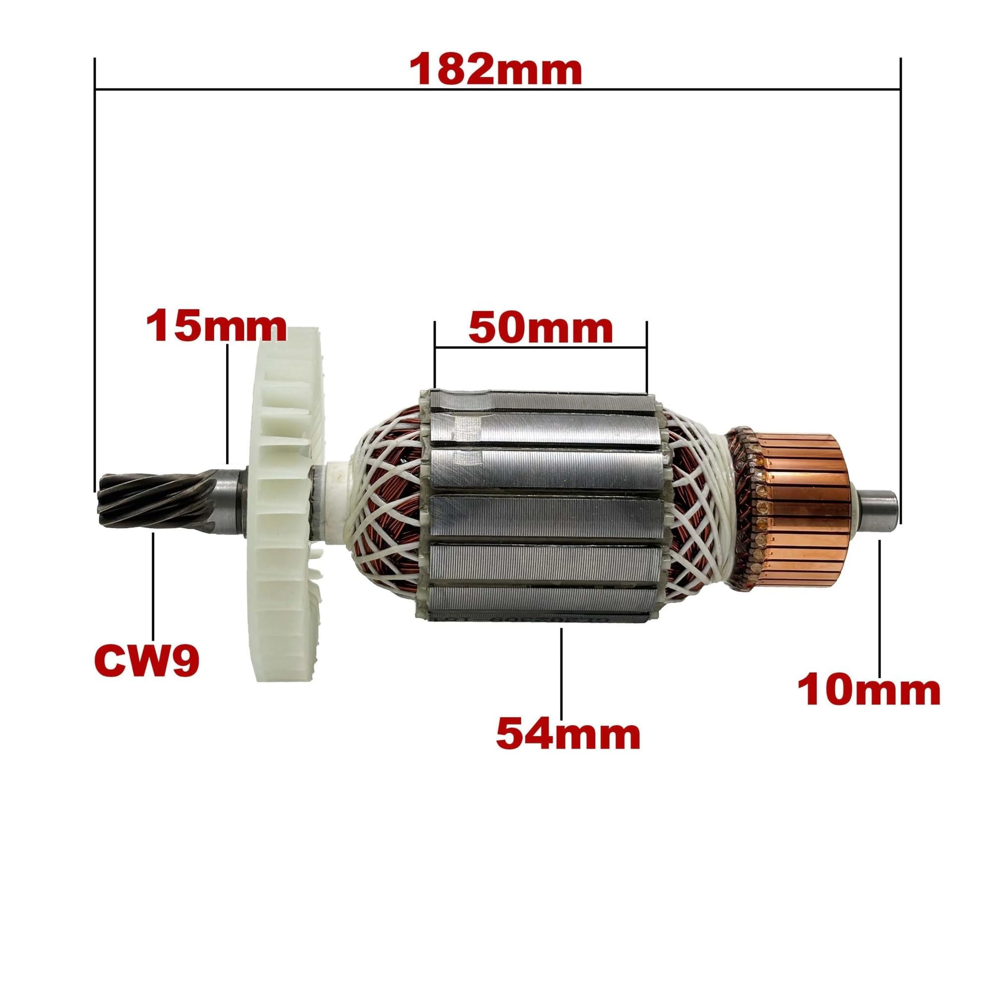 Rotor D'induit, Remplacement Du Rotor D'induit AC220 V-240 V, Compatible Avec Makita, Scie À Onglet For LS1040, LS1030N, LS1040F, LH1040 518702-9(Armature)