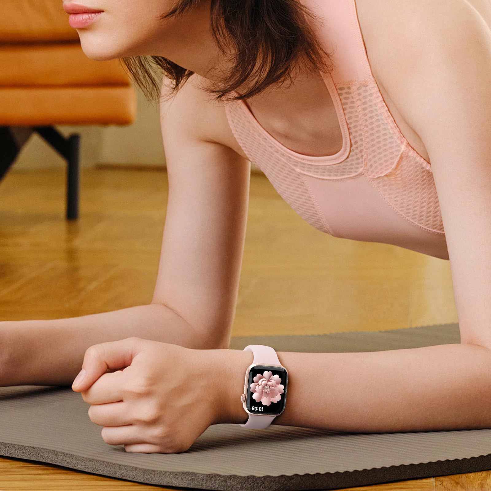 Higgs 6 Pezzi Cinturino Silicone Compatibile con Cinturino Apple Watch 40mm 41mm 38mm 42mm 44mm 45mm 46mm 49mm Donna Uomo, Cinturini Sportivo Silicone Morbido per iWatch Series SE 9 8 7 6 5 4 3 2 1