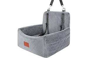 Dog Car Seat for Small/Medium Dogs - Comfy and Safety Pet Car Seat