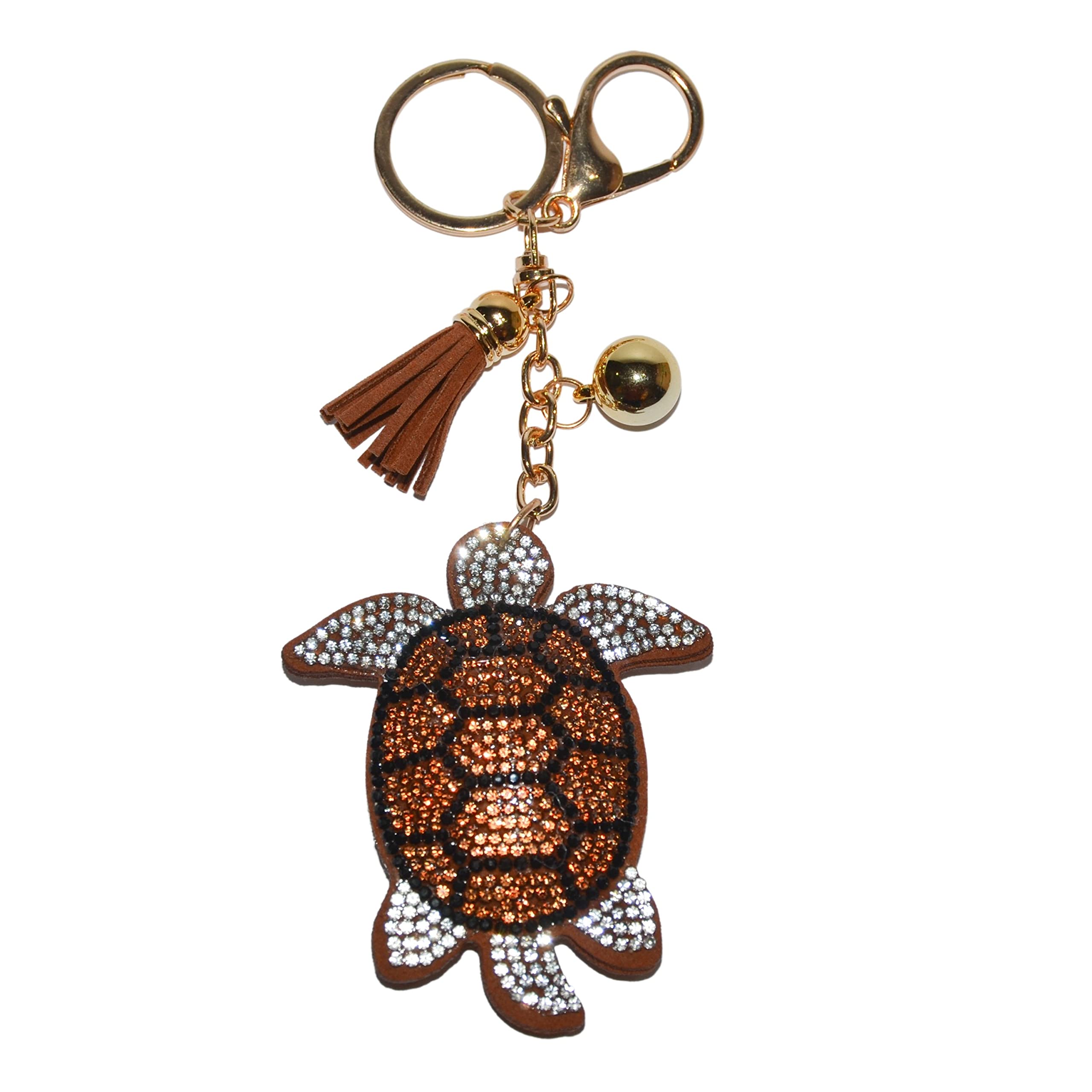 PopfizzyRhinestone Keychains for Women and Girls, Bling Backpack Keyrings, Purse Charms, Sparkle Key Fob, Fun Keychain Gifts