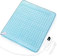 Vista 43 de Almohadillas térmicas eléctricas para espalda, hombros, caliente, para cuello y brazos, abdomen, húmeda para piernas y rodilla, apagado automático
