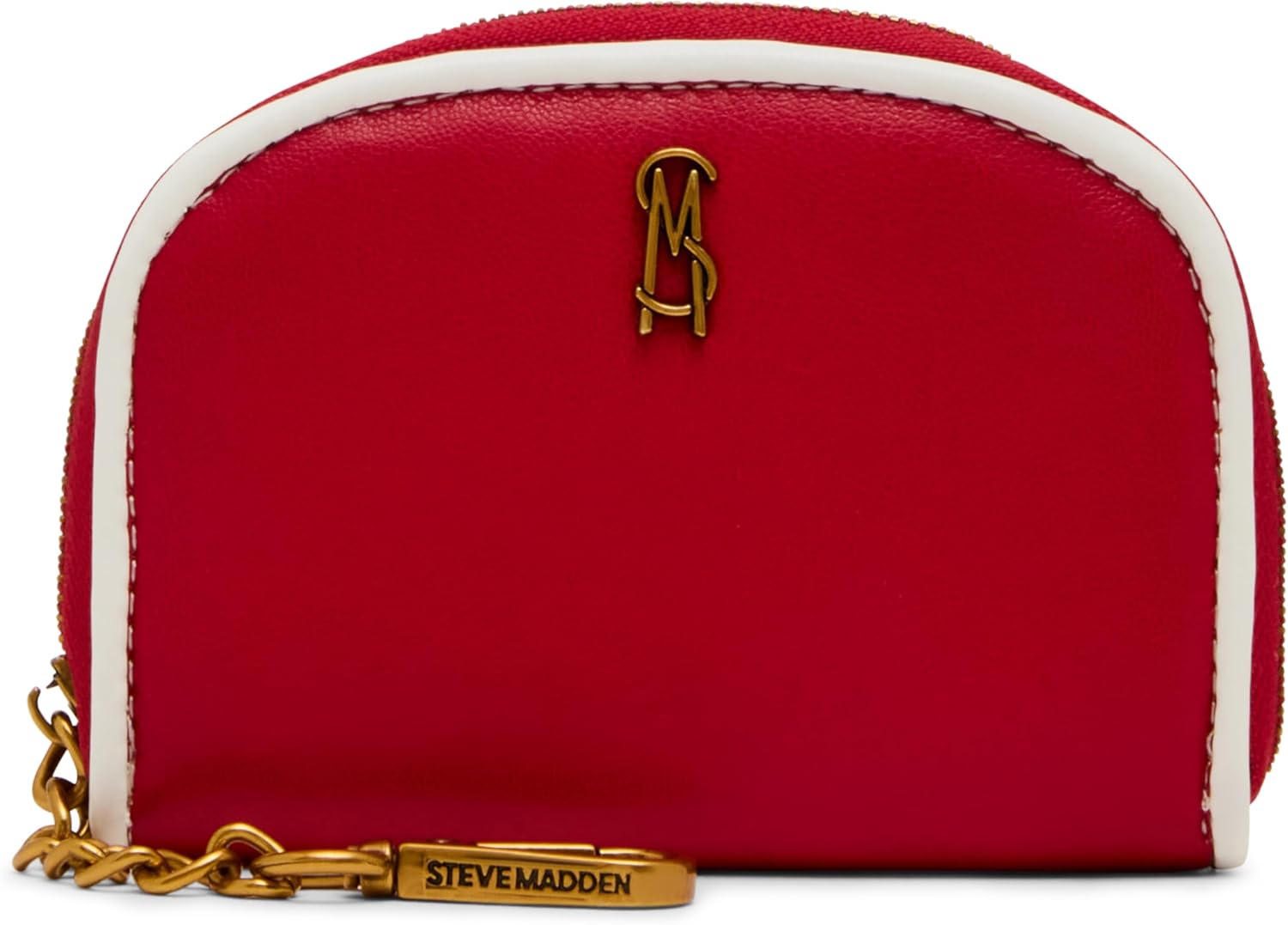 Steve Madden womens Steve Madden JADEZ Dome Zipper Pouch