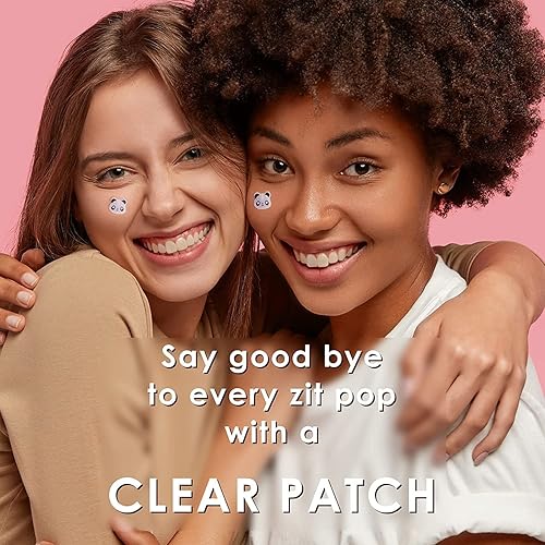 Miniatura 5 de AUSLKA Panda - Parches para espinillas  300 parches, puntos hidrocoloides  parche de manchas  Cuidado de la piel facial, para zits, manchas y brotes