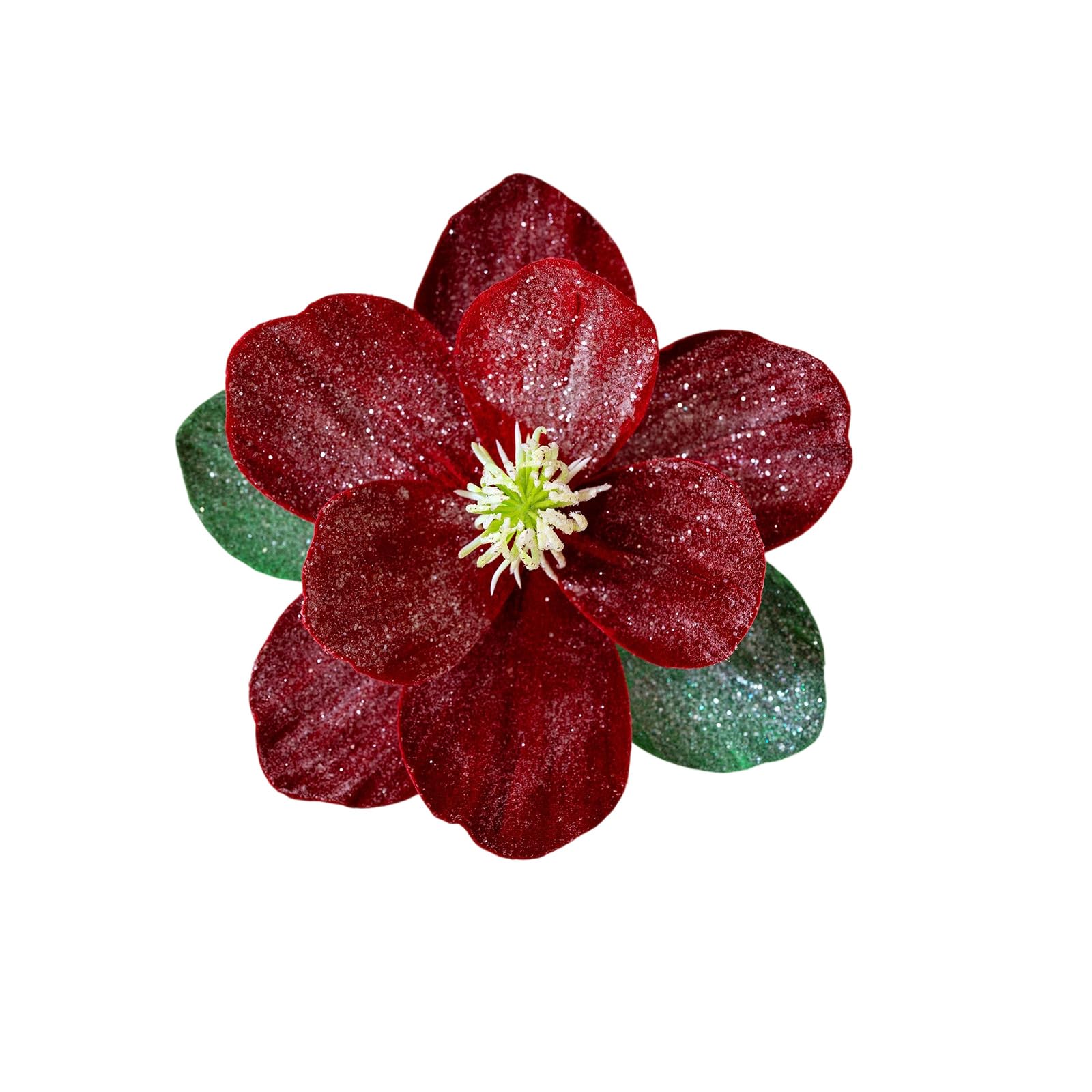 Nucelit Christmas Artificial Flower Christmas Tree Ornaments Party Supplies for Tree Decoration Decoration