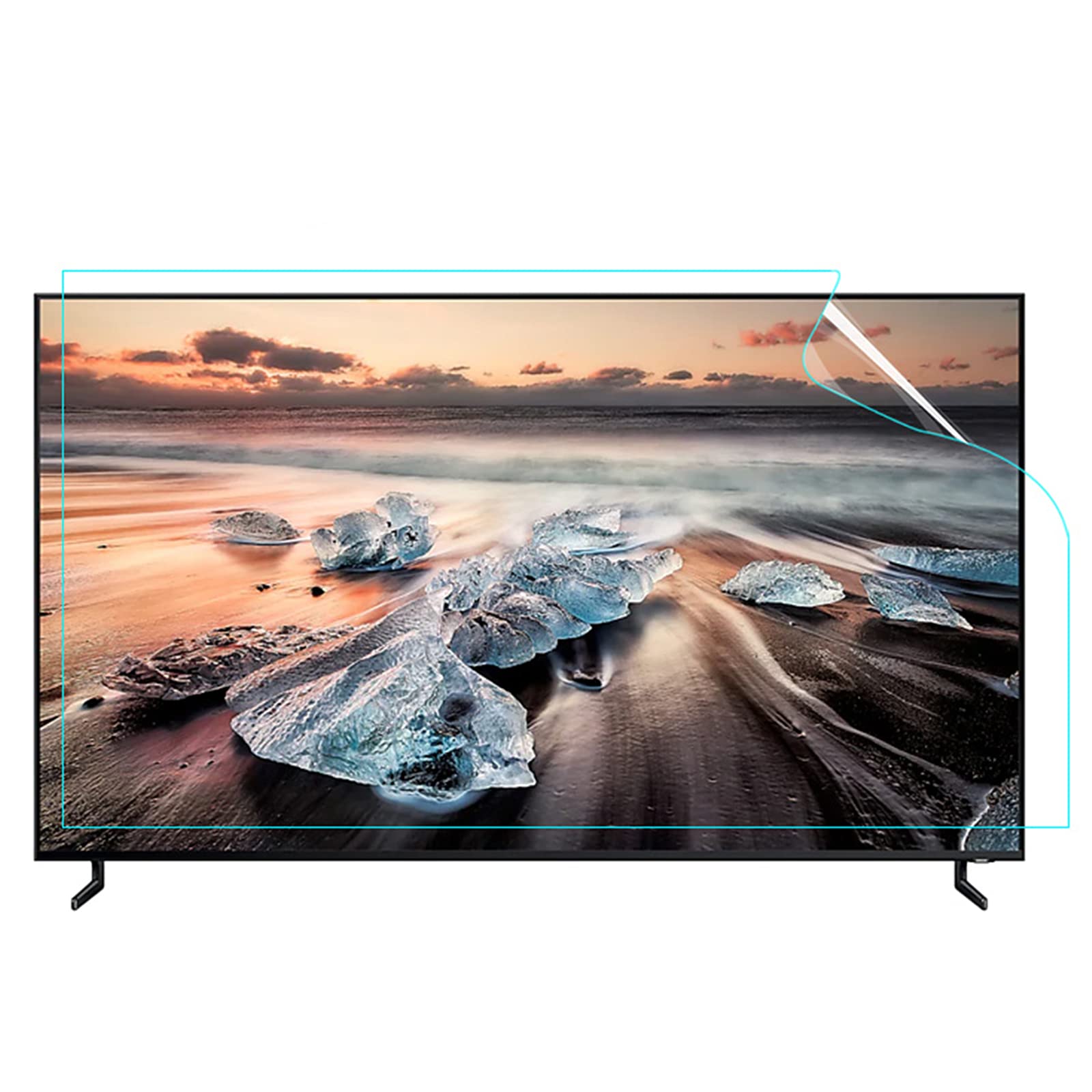 Soulager la fatigue oculaire sur TV 46 pouces grâce au film de protection LCD anti-reflet