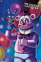 Vista 4 de Póster de pared de Five Nights at Freddy's: Sister Location - Funtime Freddy con alfileres