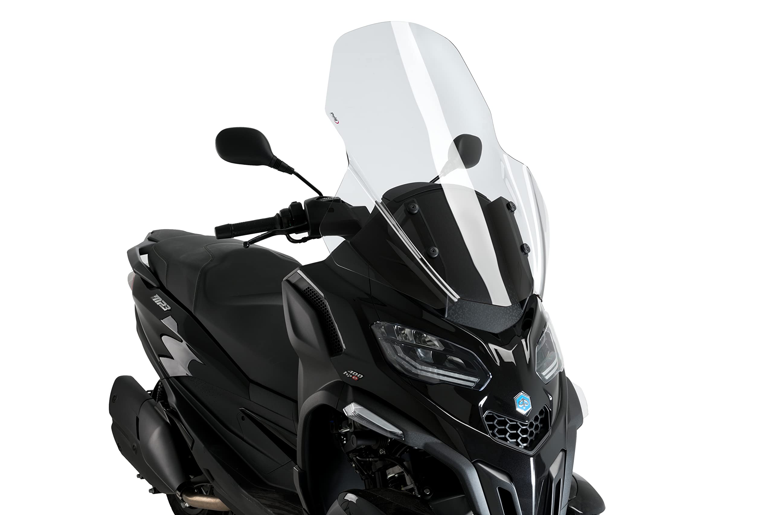 Puig Windschutzscheibe V-Tech Line Touring – Transparent, 4 Mm Acryl, Aerodynamisch Getestet
