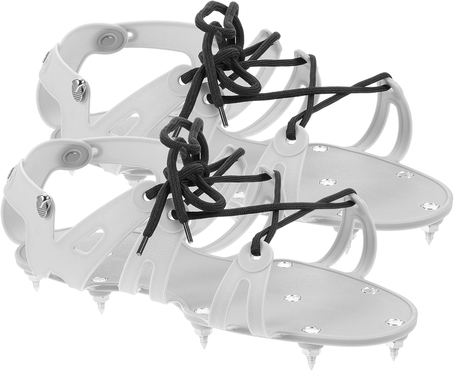 Garden Aerator Shoes with Durable Spikes for Lawn Care Easy to Use Aeration Sandals for Reviving Soil Health Suitable for All Foot Types