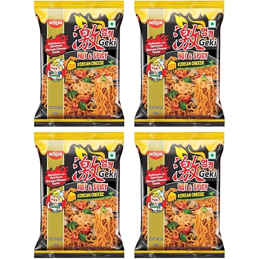 Geki Nissin Spicy Cheese Ramen 80g 80 G