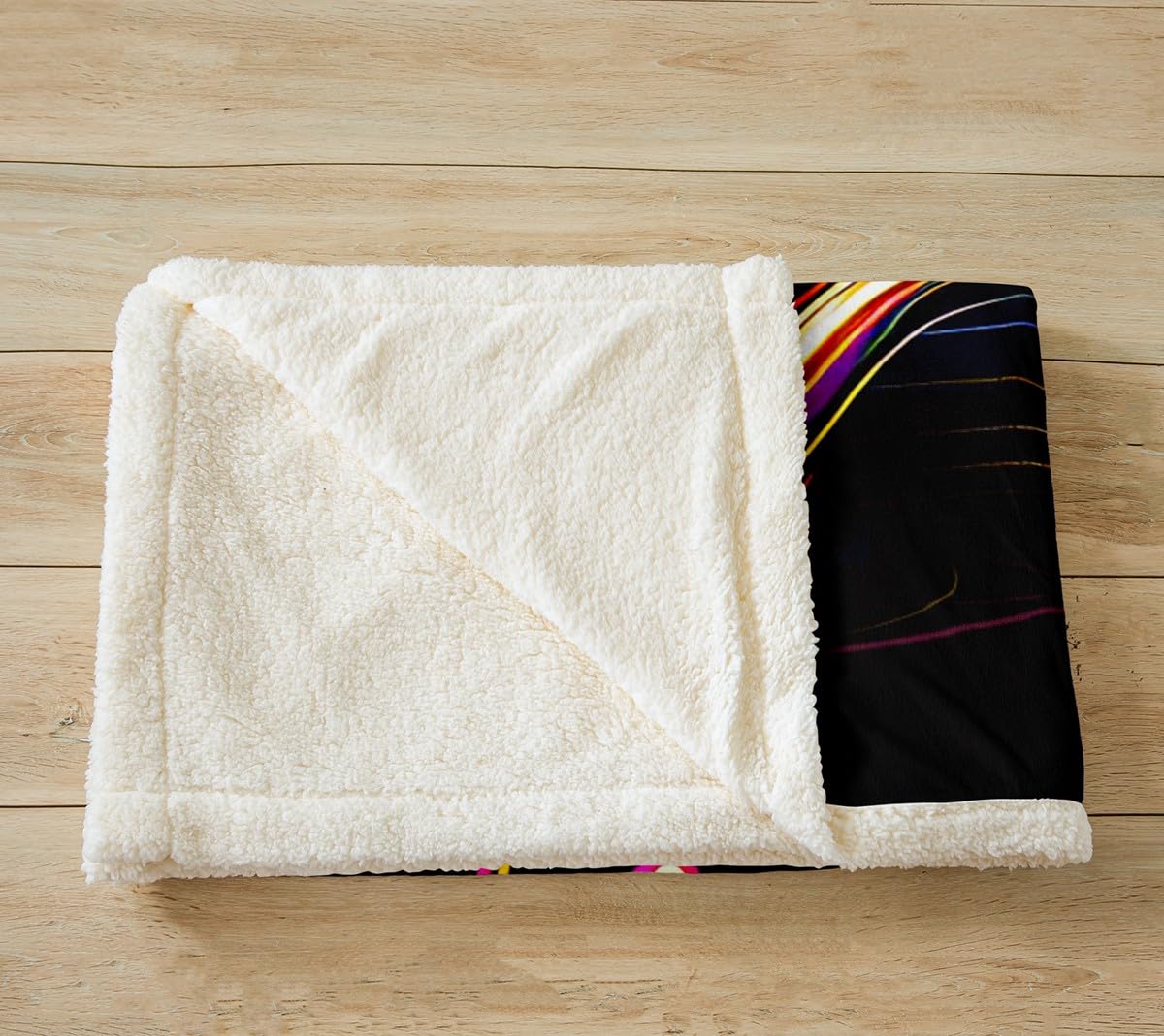 Manfei Coperta per letto per bambini, a tema musica rock, per ragazzi e ragazze, decorazione per la stanza, strumento musicale, hip-hop, coperta in pile morbida e traspirante (228 x 228 cm)