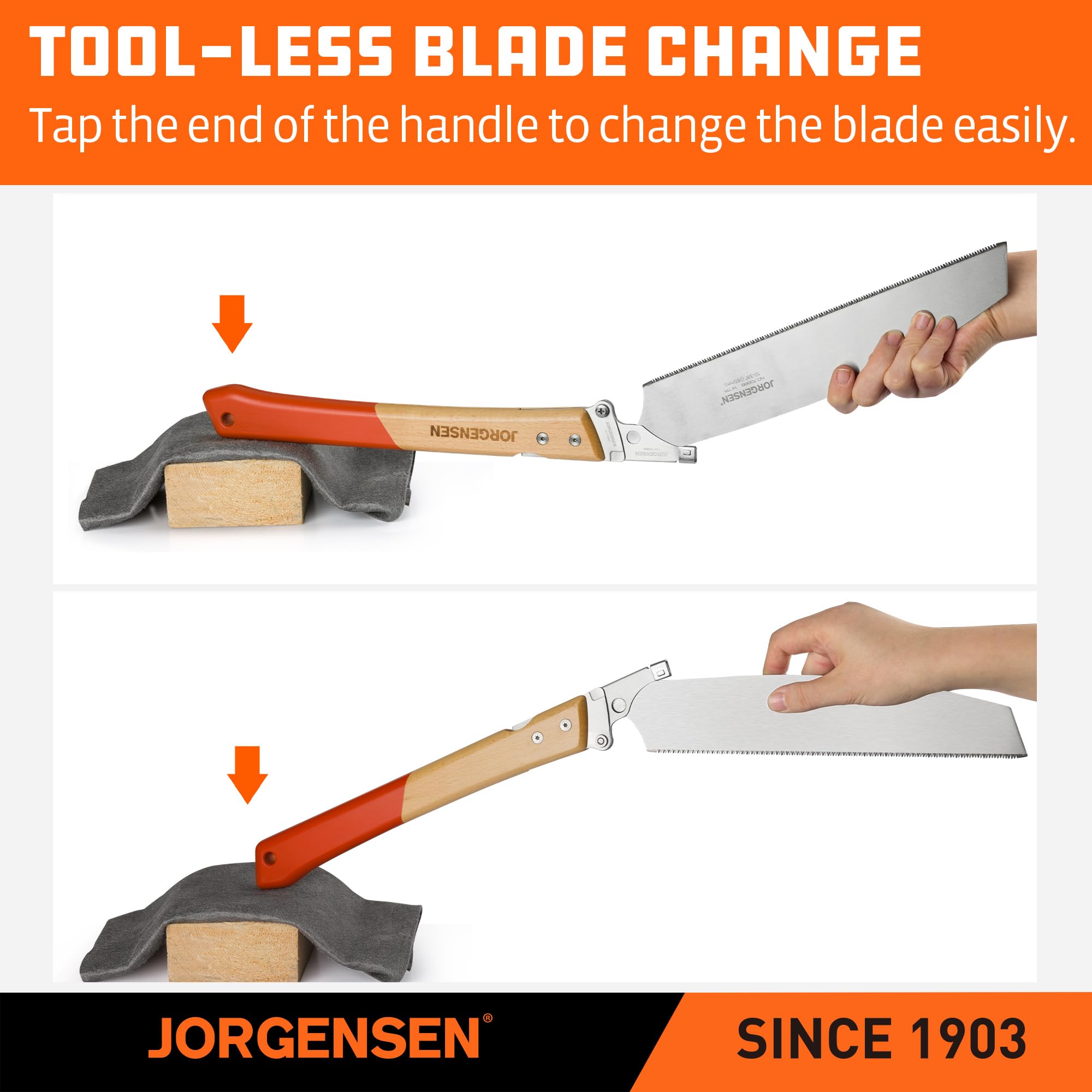 Jorgensen Kataba Pull Saw - Japanese Precision Tool -7
