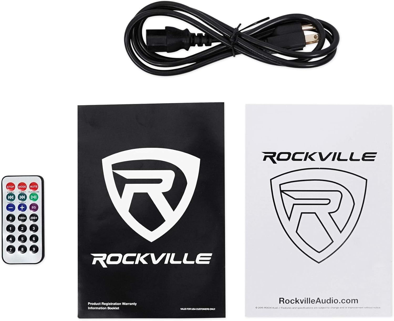 Rockville BPA12 600W 12" Powered Active DJ PA Speaker, Bluetooth, USB/SD, FM Radio, LCD, Stand Mountable, Flyable - Ideal for Events & Performances