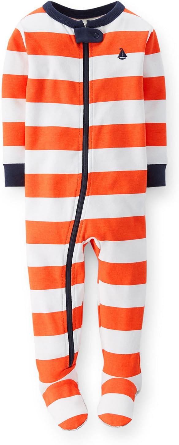 Carter's Baby Boys 1-Piece Snug Fit Pajamas Cotton PJs