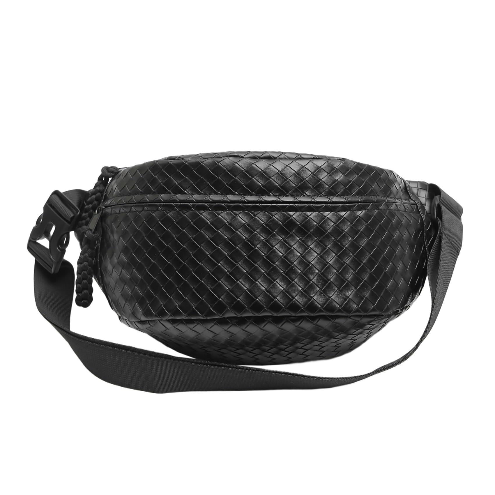 Leather Chest Bag for Women, Crossbody Belt Bag Fanny Pack Purse Fashionable Waist Bags Handbag for Everyday Use Trip Walking Hiking