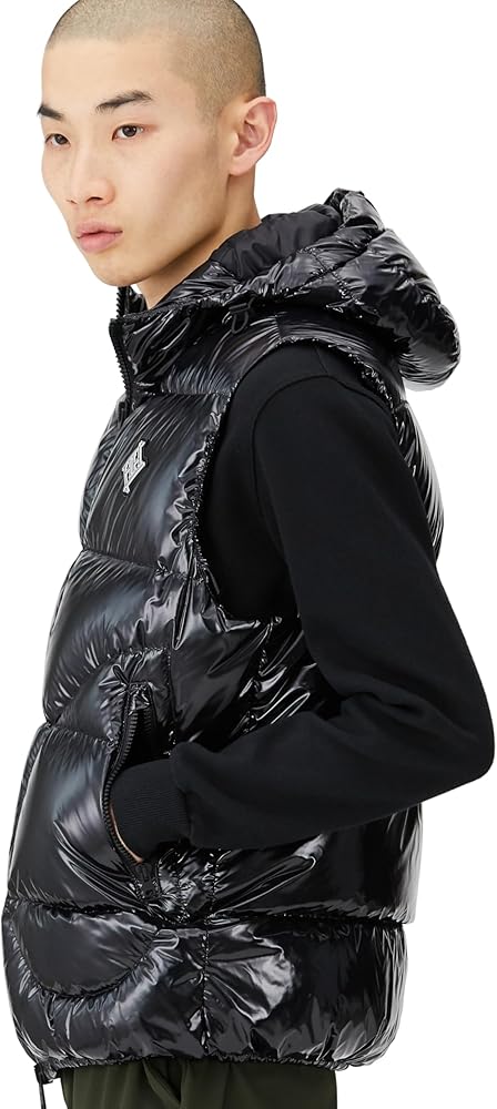 Amazon | [ヘルノ] VEST 【公式】ツヤ有りグロス加工ヘルノロゴ入り