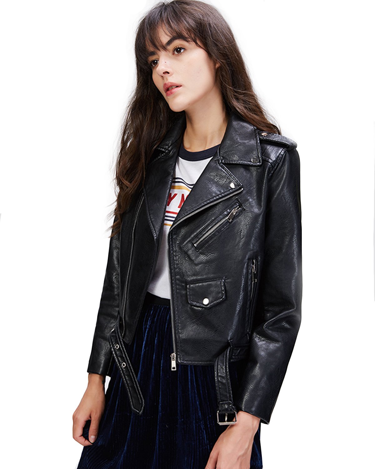 short biker jacket