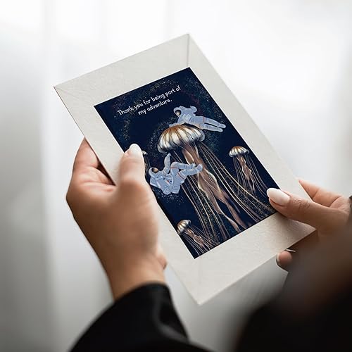 Miniatura 4 de The Gimmo's Tale Tarjeta de aniversario (aventura espacial)  Tarjeta para San Valentín, aniversario, cumpleaños para hombres, él o marido (sobres