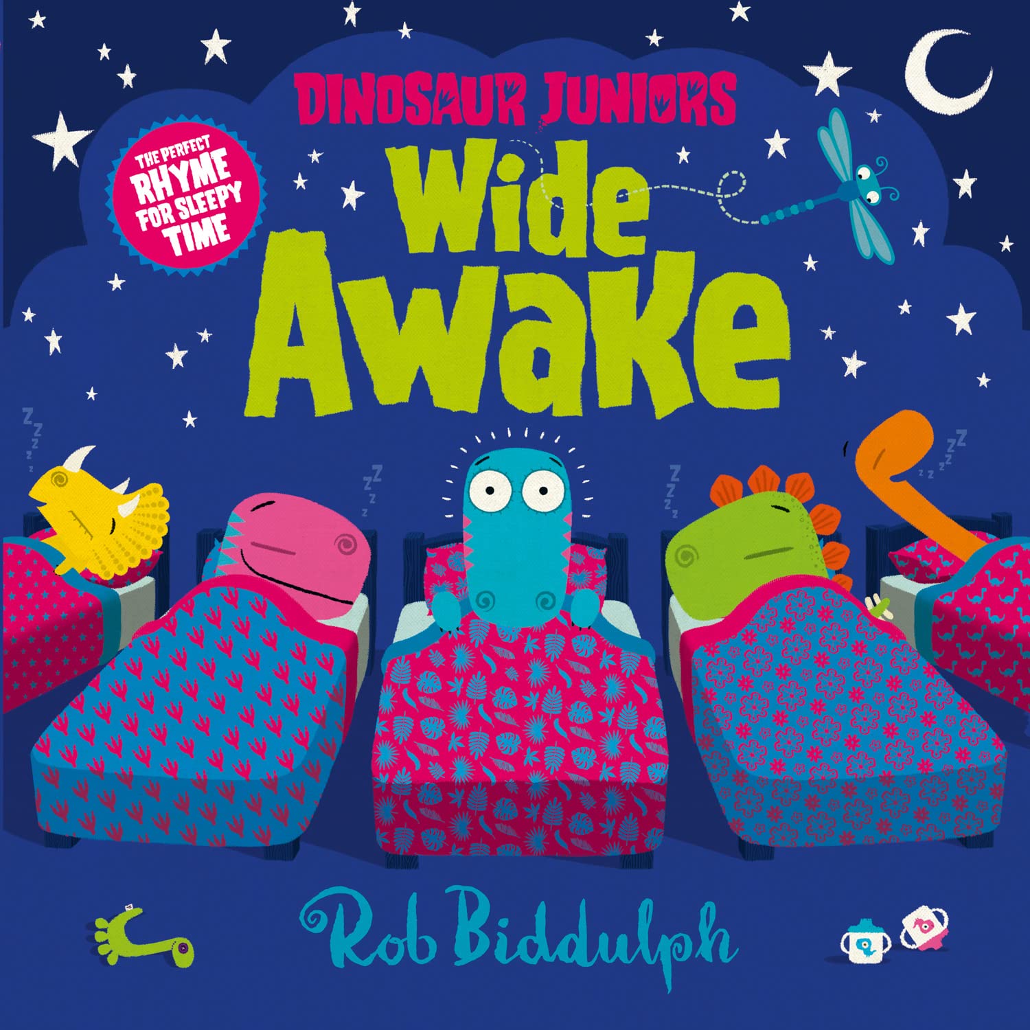 Wide Awake: A Fun Rhyming Picture Book and Dinosaur Bedtime Story for Toddlers and Kids (Dinosaur Juniors)