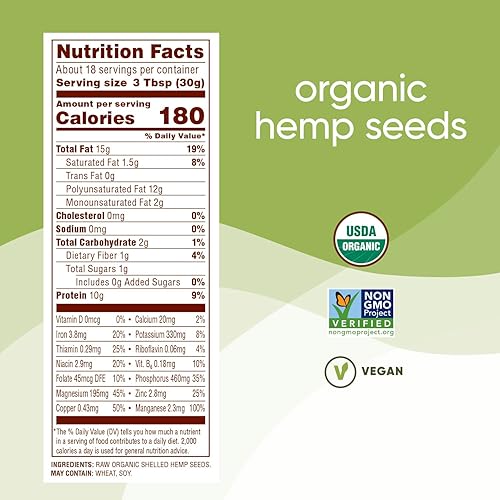 Miniatura 2 de Nutiva - Semilla de cáñamo con revestimiento orgánico