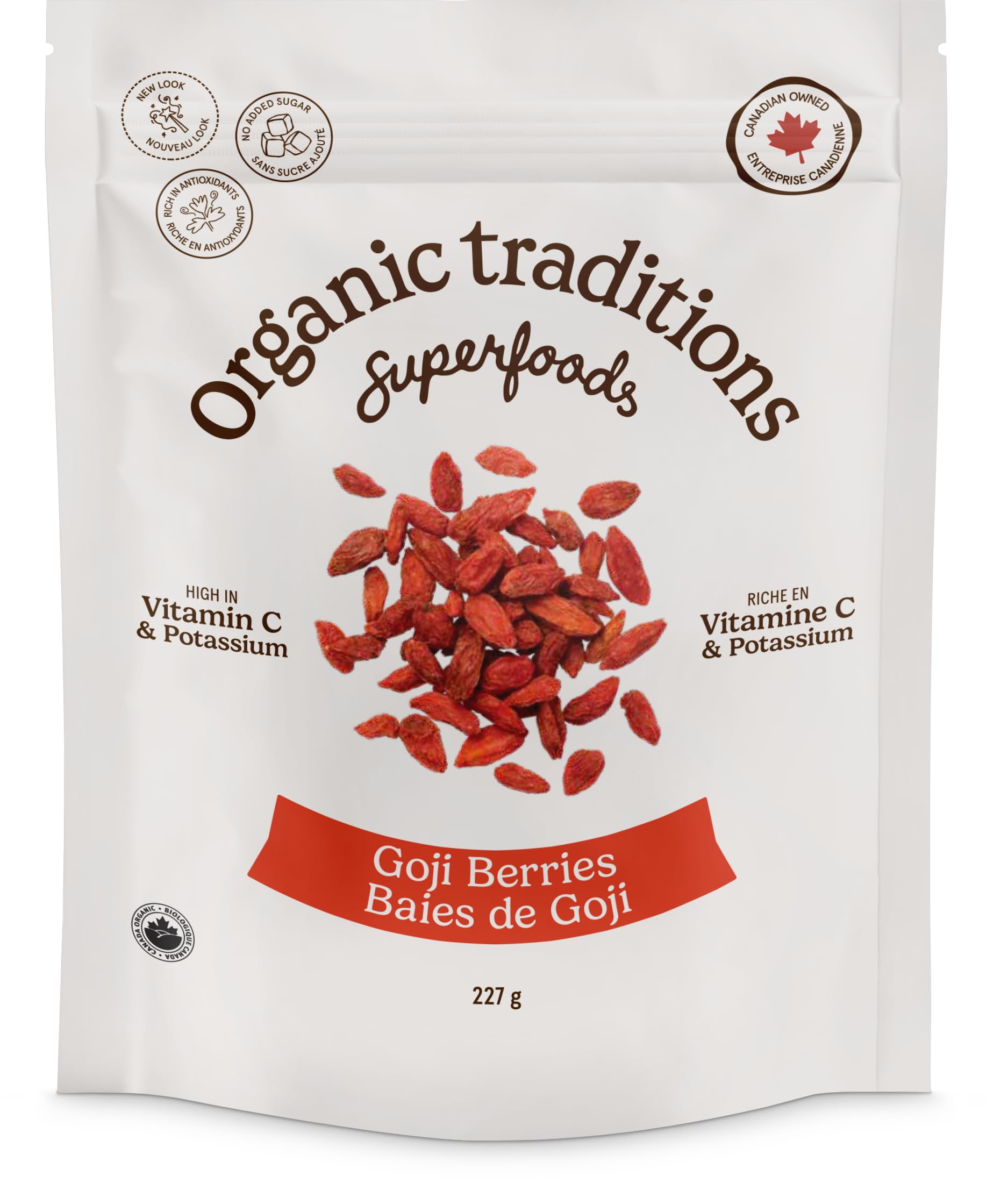 Organic Traditions White Mulberries | 227 g | Excellent Source of Vitamin A | High in Fiber | A Source of Potassium and Iron | USDA Organic