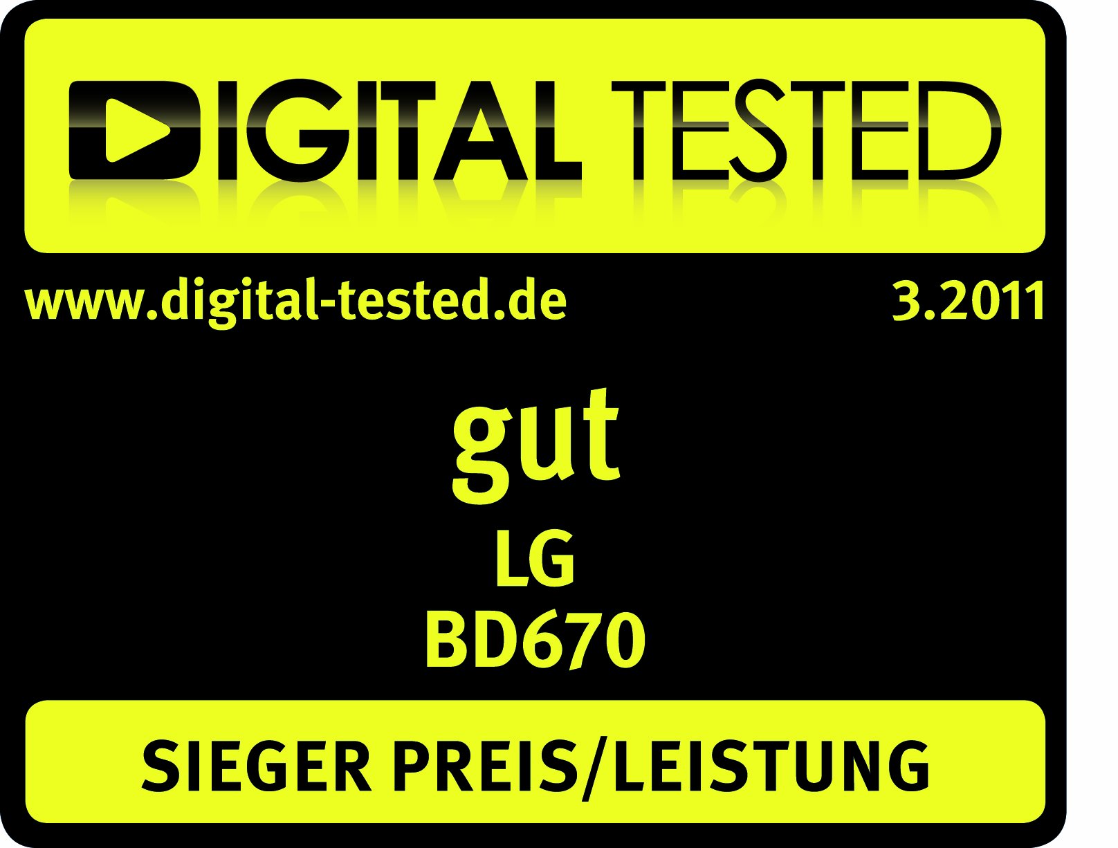 LG BD670 Lecteur DVD Blu-Ray Noir