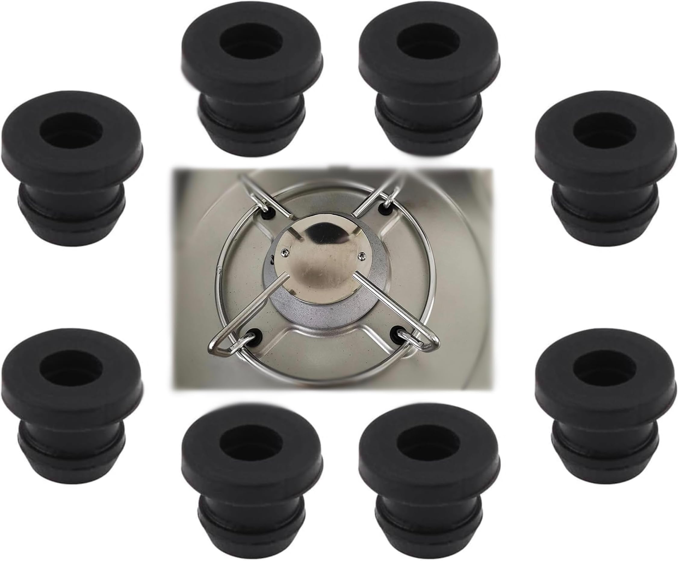 MUELODSIC Markisenhalterung Für Wohnmobil & Zelt - Flexible Fußhalterung Für Camping