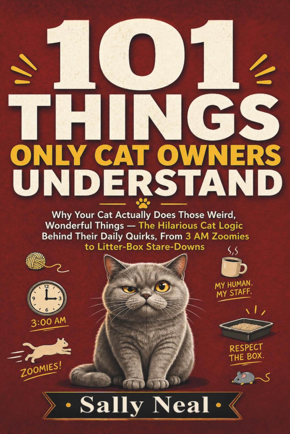 101 Things Only Cat Owners Understand: Why Your Cat Actually Does Those Weird, Wonderful Things — The Hilarious Cat Logic Behind Their Daily Quirks, From 3 AM Zoomies to Litter-Box Stare-Downs