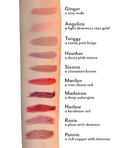 Miniatura 2 de Mommy Makeup Crema labial mate Stay Put  Lápiz labial a prueba de besos en brezo (A rosa polvoriento malva) a prueba de transferencia, a prueba de